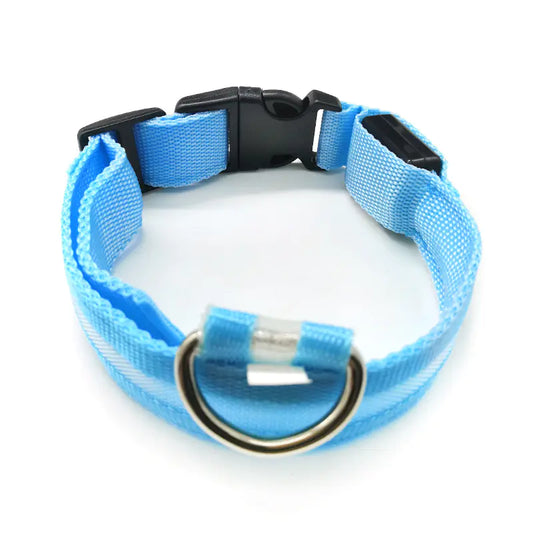 Luminous Anti-Lost Dog Tag Collar for Pets