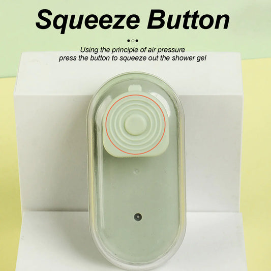 Silicone Bath Brush for Dogs with Shampoo Dispenser