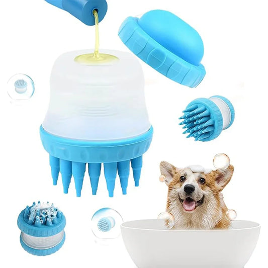 Soft Silicone Pet Bath Brush