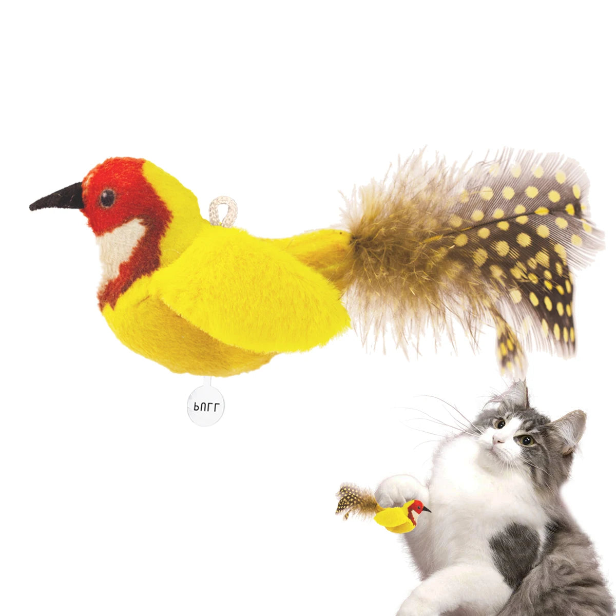 Chirp Sound Plush Bird Toy