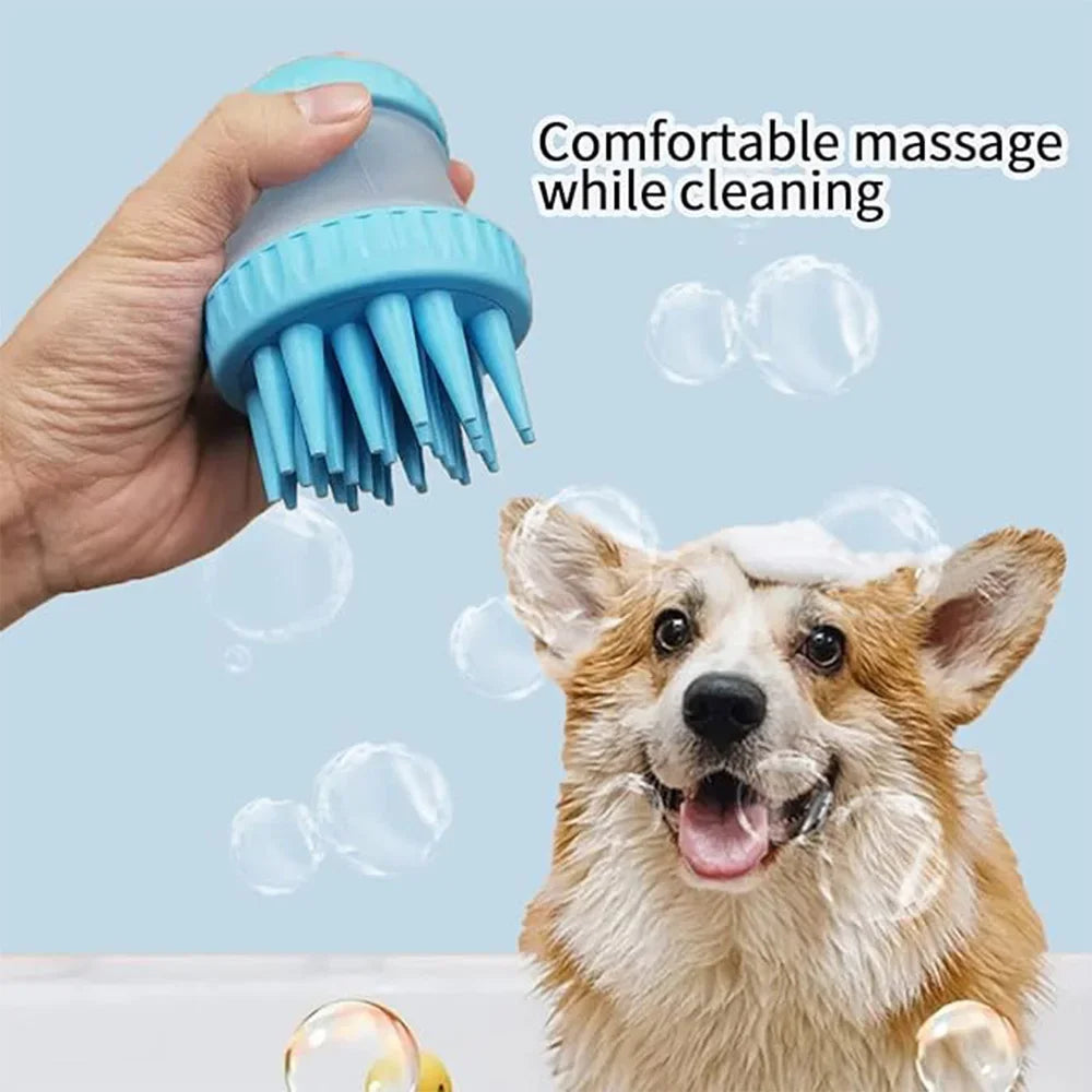 Soft Silicone Pet Bath Brush
