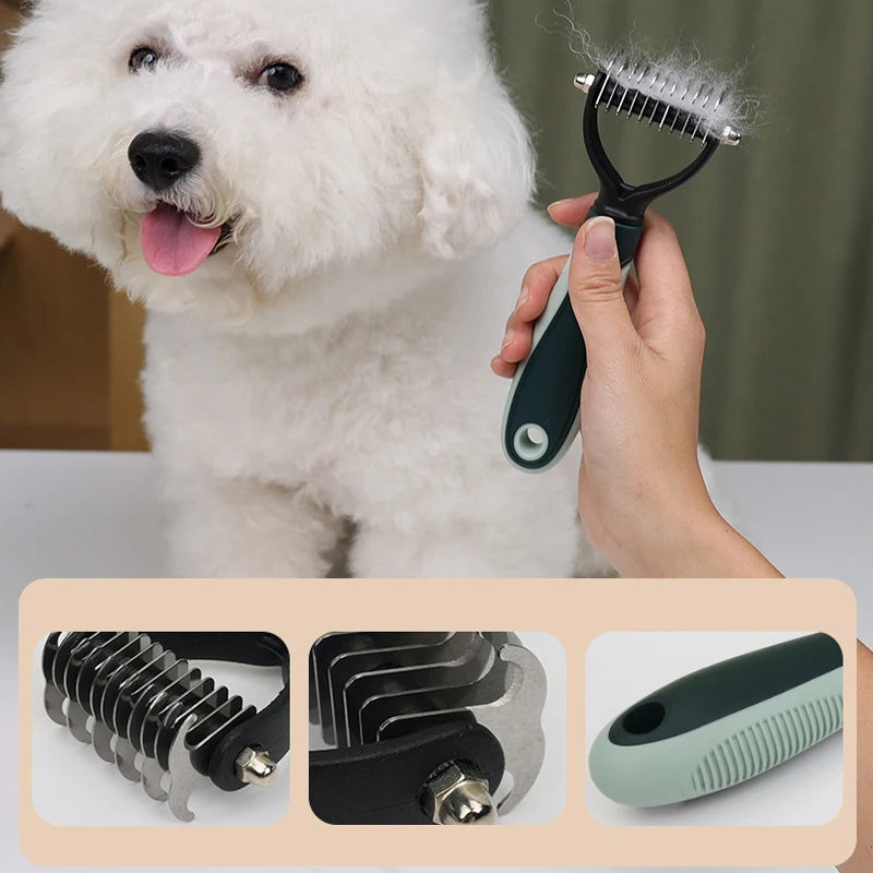 8-in-1 Pet Grooming Kit for Dogs & Cats