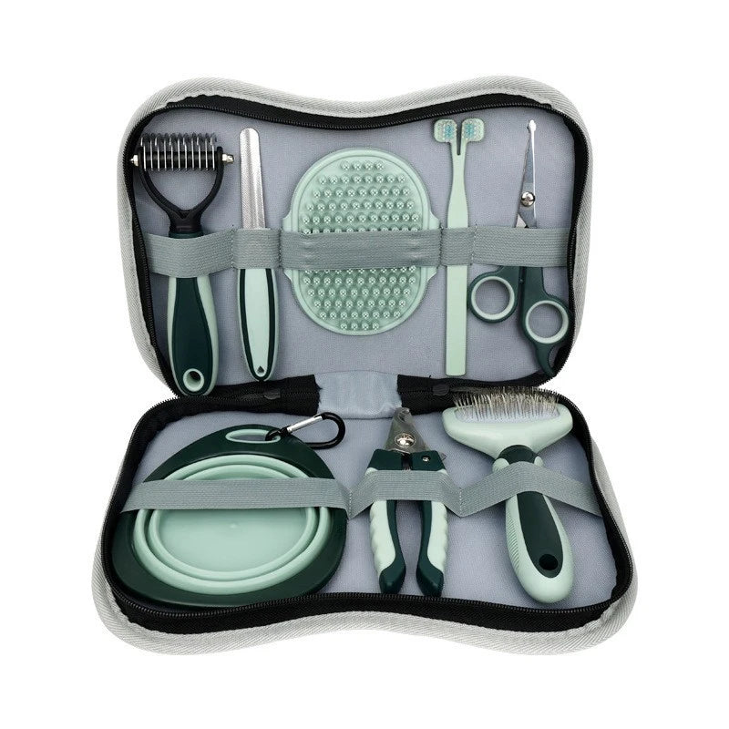 8-in-1 Pet Grooming Kit for Dogs & Cats
