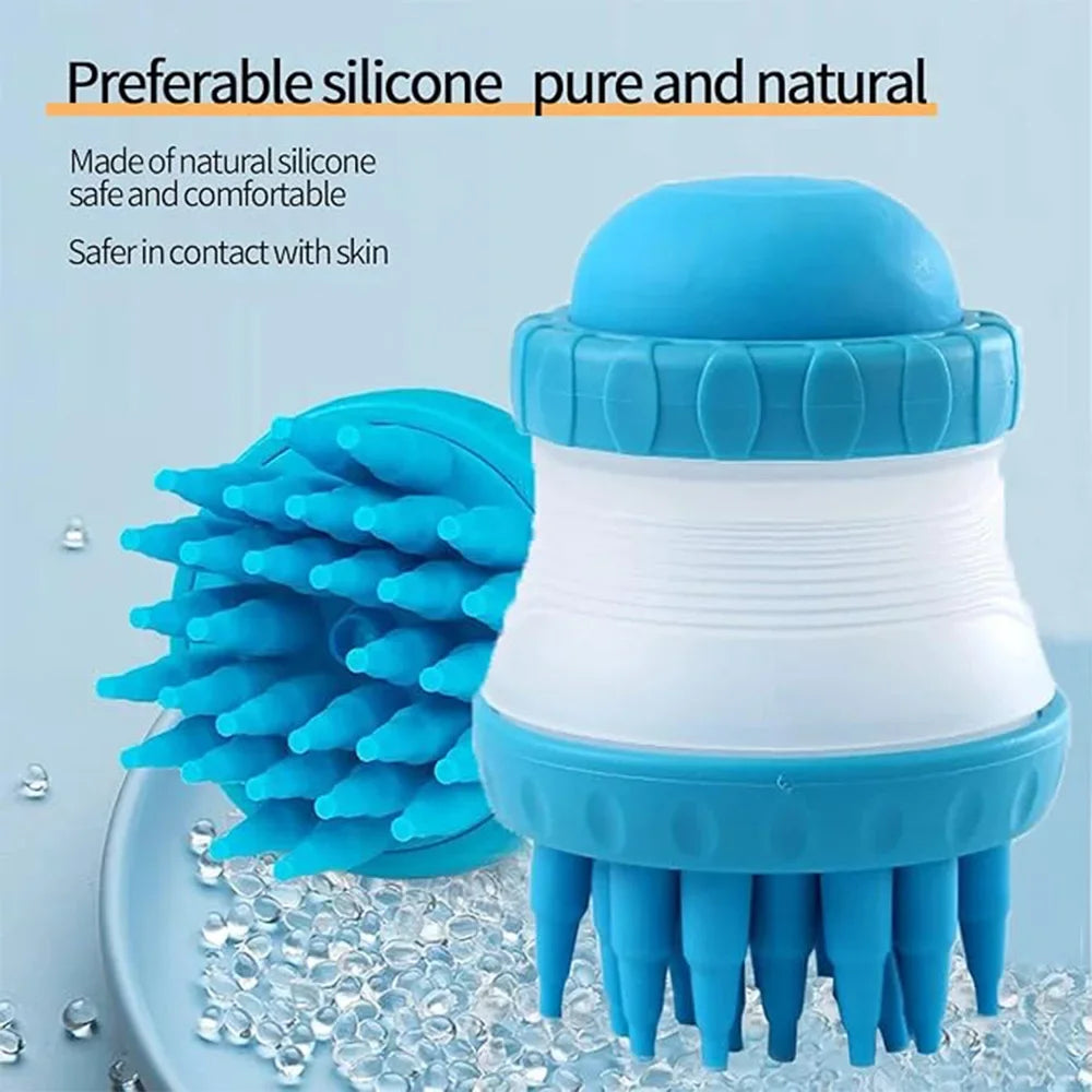 Soft Silicone Pet Bath Brush